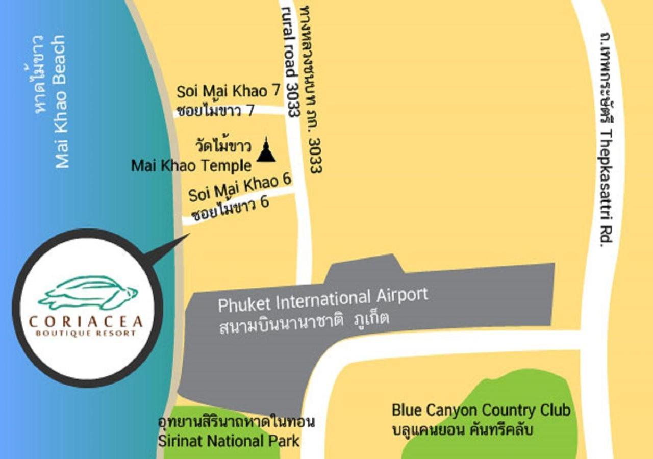 Coriacea Beachfront Boutique Phuket Resort - Sha Plus Mai Khao Eksteriør bilde